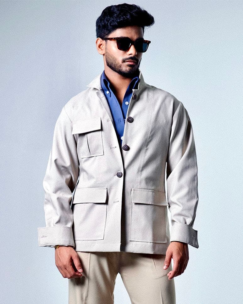 Beige Lightweight Jacket