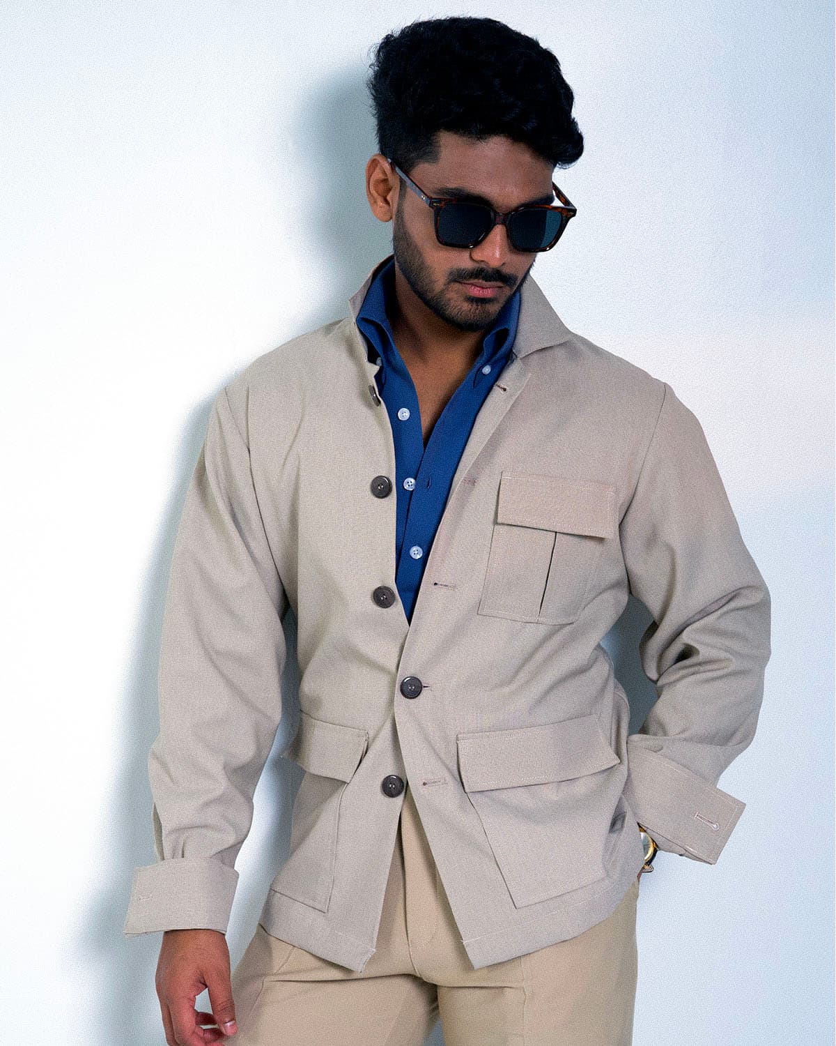 Beige Lightweight Jacket